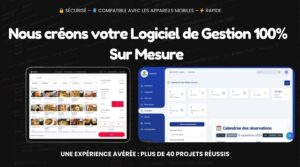 Nous allons créer Votre Logiciel de Gestion 100% Personnalisé