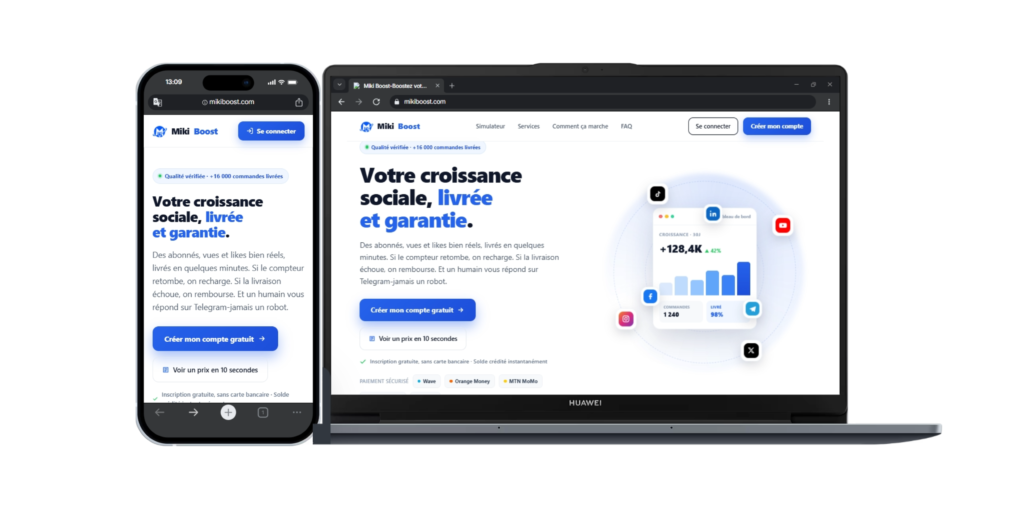 Aperçu du projet Miki Boost